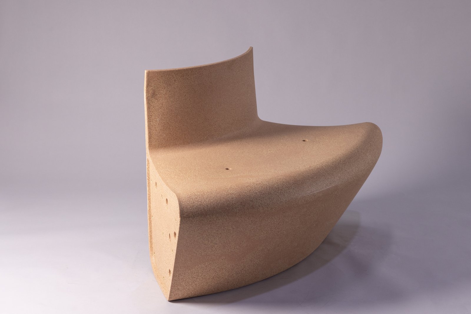 ספסל רחוב עגול