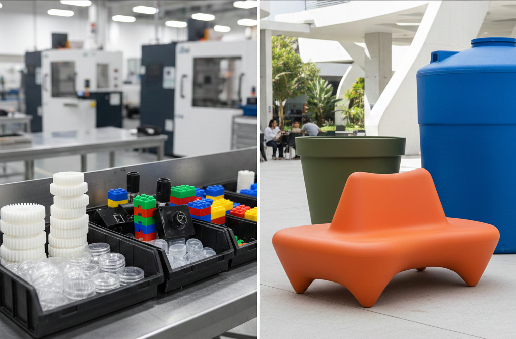 רוטציה או הזרקה? המדריך לבחירת טכנולוגיית הייצור המתאימה לפרויקט שלך